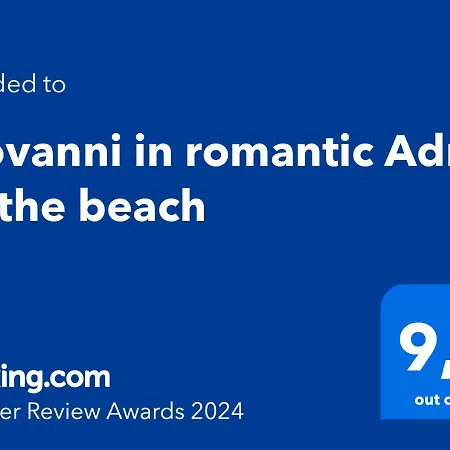 Giovanni In Romantic Adria On The Beach *